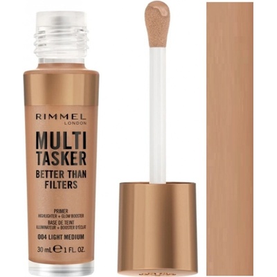 Rimmel London Multi-Tasker Better Than Filters 3v1 Dlhotrvajúci tónovaný make-up 004 Light-Medium 30 ml