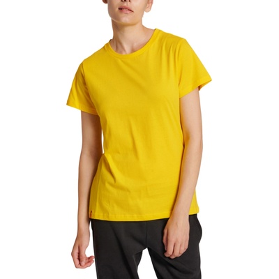 Hummel hmlRED BASIC T-SHIRT S/S WOMAN žltá