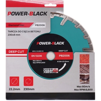 Tagred Diamantový kotouč 230 x 22,2 mm PB2006