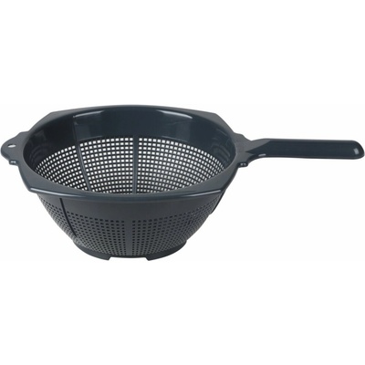 DOCHTMANN Cedník s rukojetí plastový 38 cm modrý (51072)