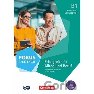 Kurs- und Übungsbuch passend zum Deutsch-Test für den Beruf B1 Inkl. E-Book und PagePlayer-App - Joachim Schote, Gunther Weimann