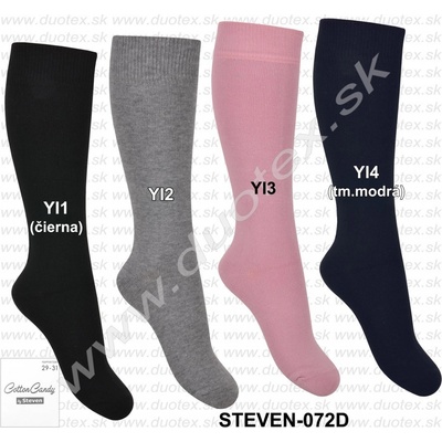 Steven Detské podkolienky 072D YI4 tm modrá