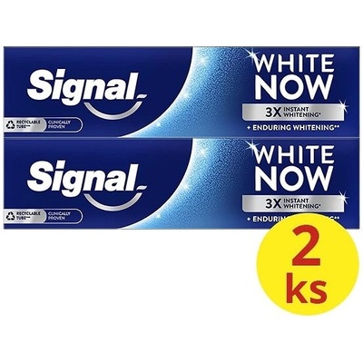 Signal White Now bělící 2 x 75 ml