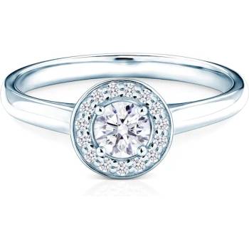 Image 1 of SAVICKI годежен пръстен: бяло злато. бял сапфир. диаманти