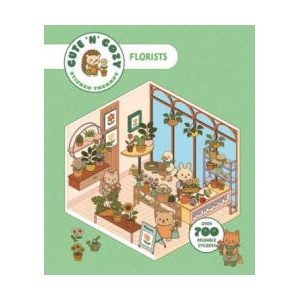Cute 'n' Cozy Sticker Therapy: Florists (ISBN: 9781837761425)