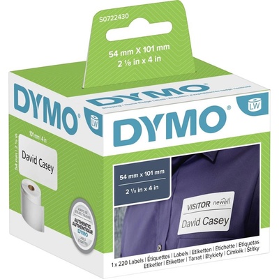 Dymo 11354, 57mm x 32mm, 1000ks, bílé
