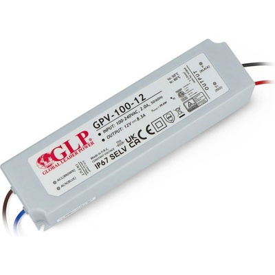 GPV, 100W LED zdroj GPV -100-12, 8,3A, 12V