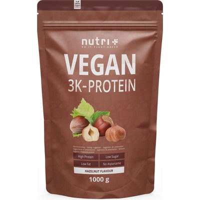 nutri + Протеин на прах Vegan 3K - Hazelnut
