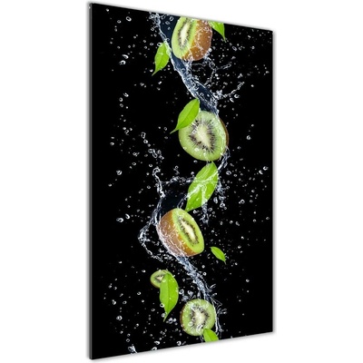 Vertikálny foto obraz sklenený Kiwi 50x100 cm