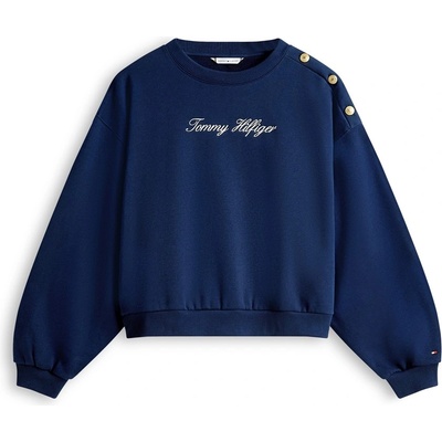 Tommy Hilfiger Блуза Tommy Hilfiger Women's Script Crew Sweatshirt - Dark Night Navy