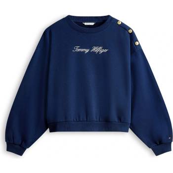 Tommy Hilfiger Блуза Tommy Hilfiger Women's Script Crew Sweatshirt - Dark Night Navy