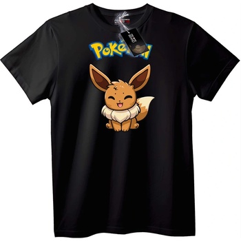 NOONEBRAND Тениска с Eevee от Pokémon - 2XL, White