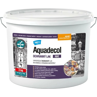 Het Aquadecol ochranný lak : 3 kg