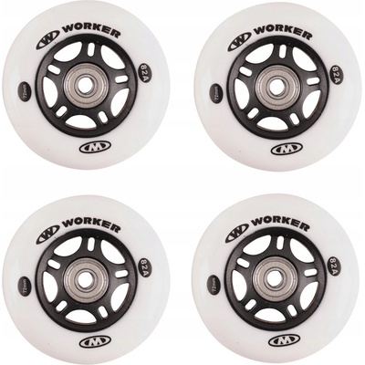 Worker a ložiska Abec-7 chrome 72 mm 82A 4 ks