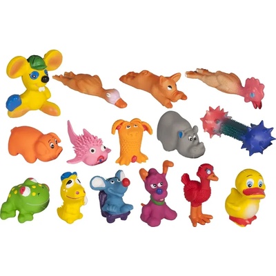 Flamingo Jog Toys - Латексова играчка за кучета, 7 см. /различни модели