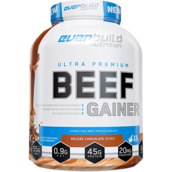 Everbuild Nutrition Ultra Premium 100% Beef Gainer [2770 грама] Двоен Белгийски Шоколад