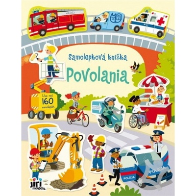 Samolepková knižka Povolania 160 ks