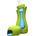 iiamo Бебешка бутилка iiamo home - Зелено и синьо, 380 ml (602)