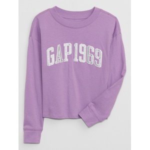 GAP Детска тениска с метално лого Gap GAP | Lilav | Момичешки | 104/110