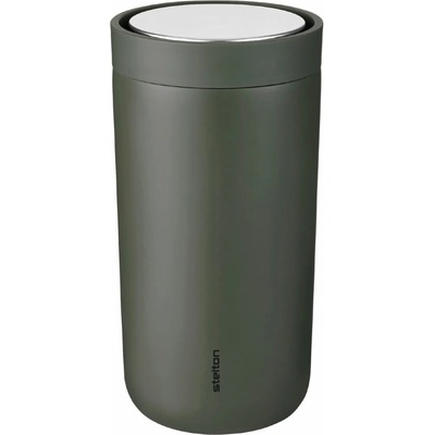 Stelton Cestovný hrnček TO GO CLICK tmavozelený 200 ml