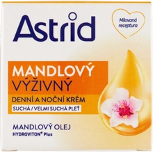 Astrid Nutri Skin mandlový výživný denní a noční krém pro suchou a velmi suchou pleť 50 ml