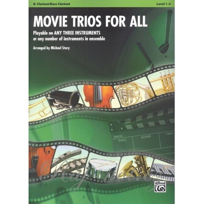 Movie Trios for All klarinet