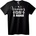 NOONEBRAND Тениска Ден на Жената 8 Март - 2XL, Black