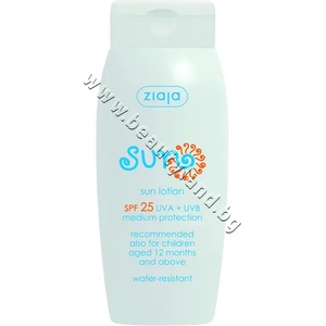 Ziaja Лосион Ziaja Sun Lotion SPF 25, p/n ZI-15444 - Слънцезащитен лосион за тяло с фактор 25SPF (ZI-15444)