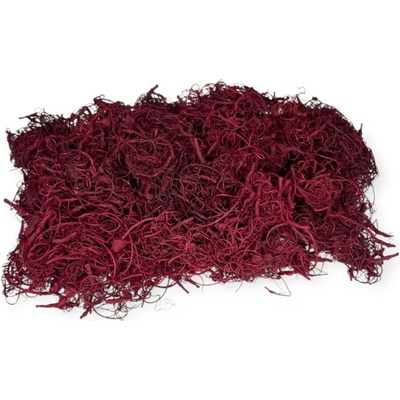 Sušený kučeravý aranžérsky mach 250g - Curly moss - tehlový oranžový
