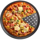 Dampod Shop Plech na pizzu ocelový dierovaný 33cm