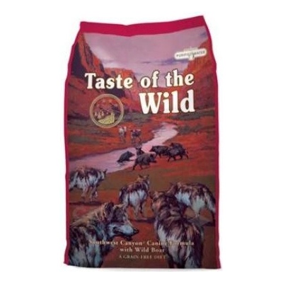 Taste of the Wild Southwest Canyon hovězí a divočák 6 kg