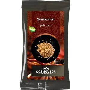 COSMOVEDA Цели семена от жълта био горчица - 25 г