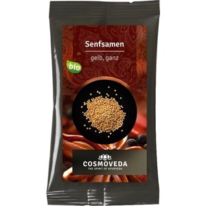 COSMOVEDA Цели семена от жълта био горчица - 25 г