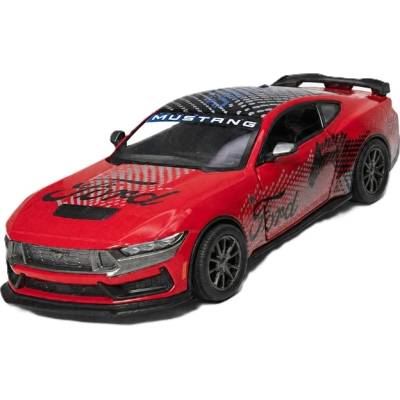 Kinsmart Метална количка Kinsmart Livery Edition - 2024 Ford Mustang Dark Horse, 1: 38, червена (52140)