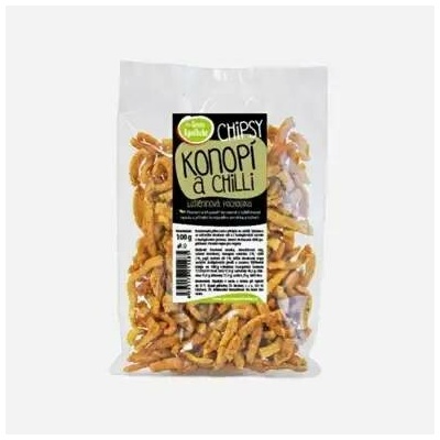 Green Apotheke Chipsy s konopným semínkem a chilli 6 x 100 g