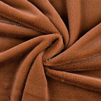 Kožušina Castorini - Hnedá karamelová svetlá