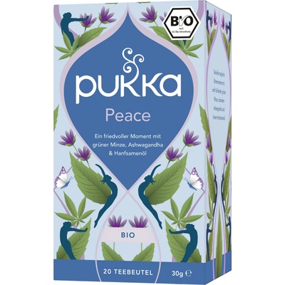 PUKKA Herbs Ajurvédsky Bylinný Bio čaj Peace Organic s Aswaghandou 20 vrecúšok