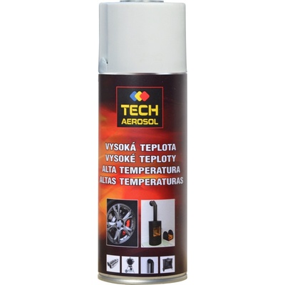 TECH Sprej žiaruvzdorný s odolnosťou do 600°C (červenohnedý) 400 ml