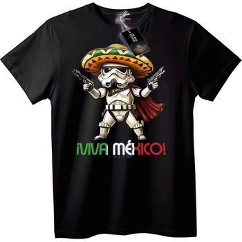 NOONEBRAND Тениска Star Wars Щурмовак Viva Mexico - 2XL, White