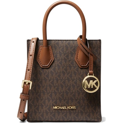 Michael Kors Mercer Extra-Small Logo and Leather crossbody Bag Brown – Hledejceny.cz