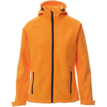 PAYPER gale lady 001045-0355 / Дамско софтшел яке с качулка - оранжево m (001045035502000m)