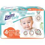 Linteo Baby Premium Maxi+ бебешки пелени 10 до 17 кг, 46 бр