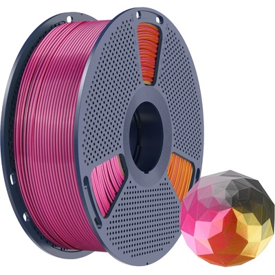 SUNLU Silk PLA+ Forth-Color Black Grey Red Yellow - 1, 75 mm / 1000 g (6933582322267)