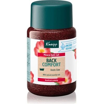 Kneipp Back & Shoulder soľ do kúpeľa Devil's Claw 500 g