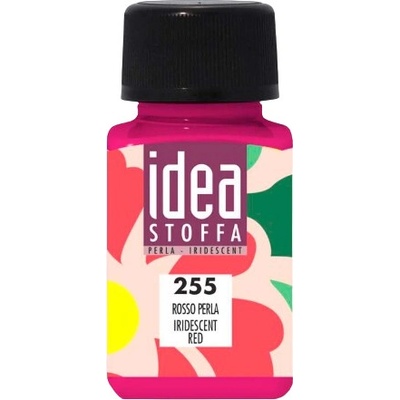 Maimeri Idea Stoffa farby na textil 255 iridescent red 60 ml