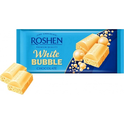 Roshen Bublinková bílá 80 g