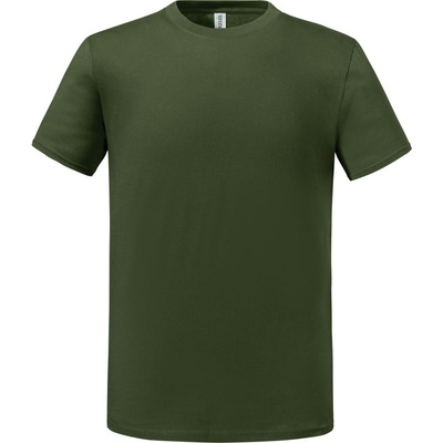 JERZEES 460M ESSENTIAL / Унисекс тениска с къс ръкав - военно зелено 3XL XXXL (09460Mc4713)