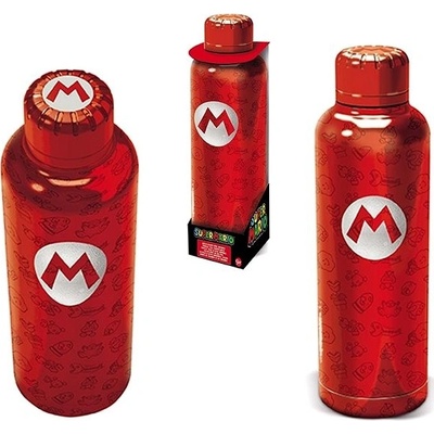 STOR Nerezová fľaša / termoska SUPER MARIO 0,515 l