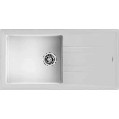 Teka Гранитна мивка, обръщаема, за шкаф 60 см Stone 60 L-TG БЯЛА (М.1020.БЯ)