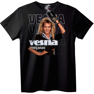 NOONEBRAND Тениска Vesna Zmijanac - S, White
